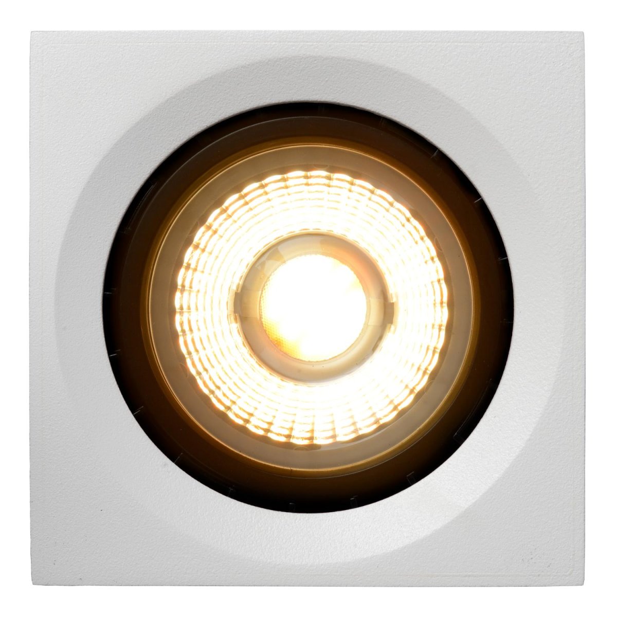 Fedler Hvit spotlight Fra Lucide - Takspotten er enkel &aring; installere og kan kobles til en dimmer (ikke inkludert) om &oslash;nskelig.