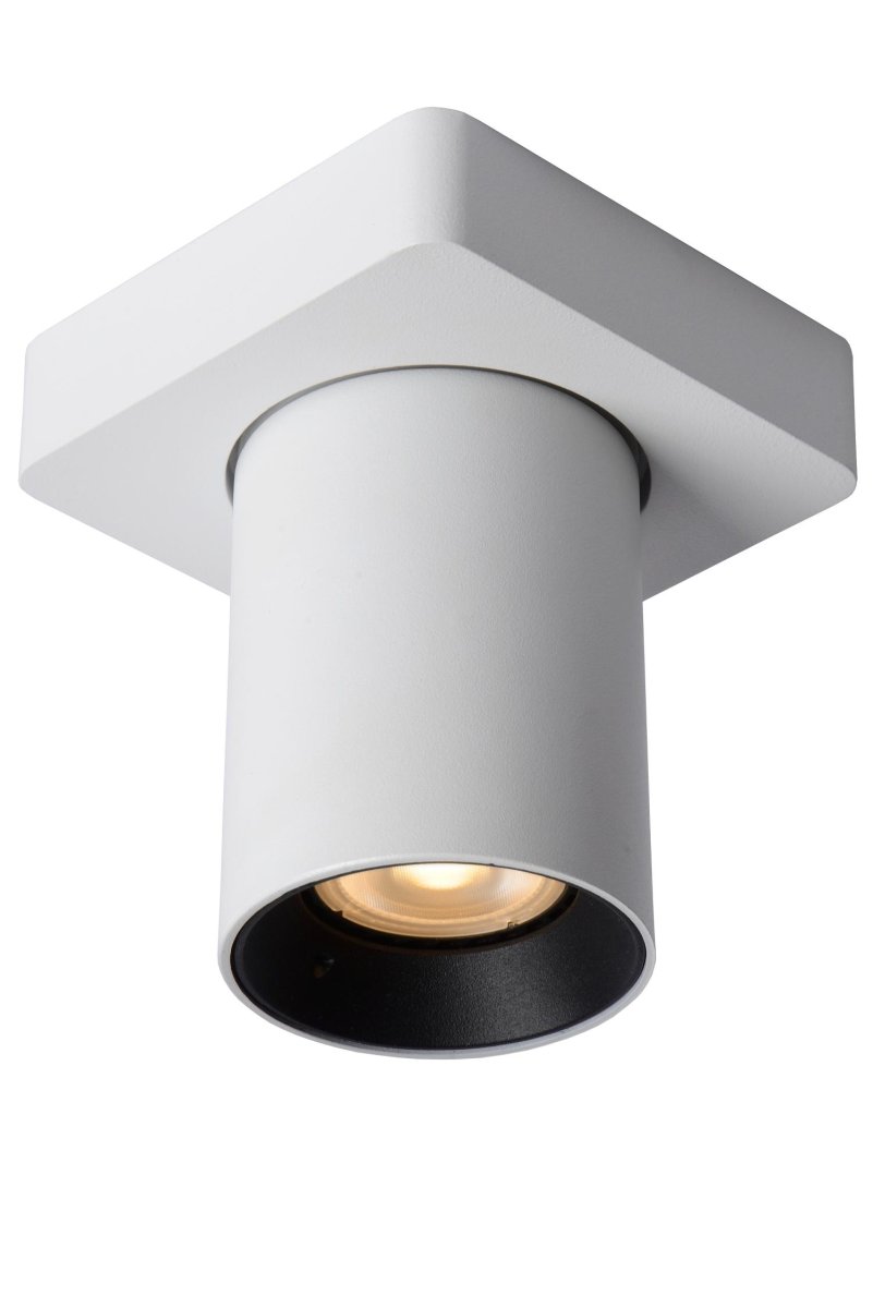 Nigel Hvit spotlight Fra Lucide - Monter Nigel i taket ditt, koble til en ekstern dimmer for justering av fargetemperatur, vri og rett rampelyset som du vil, og nyt stilig belysning.