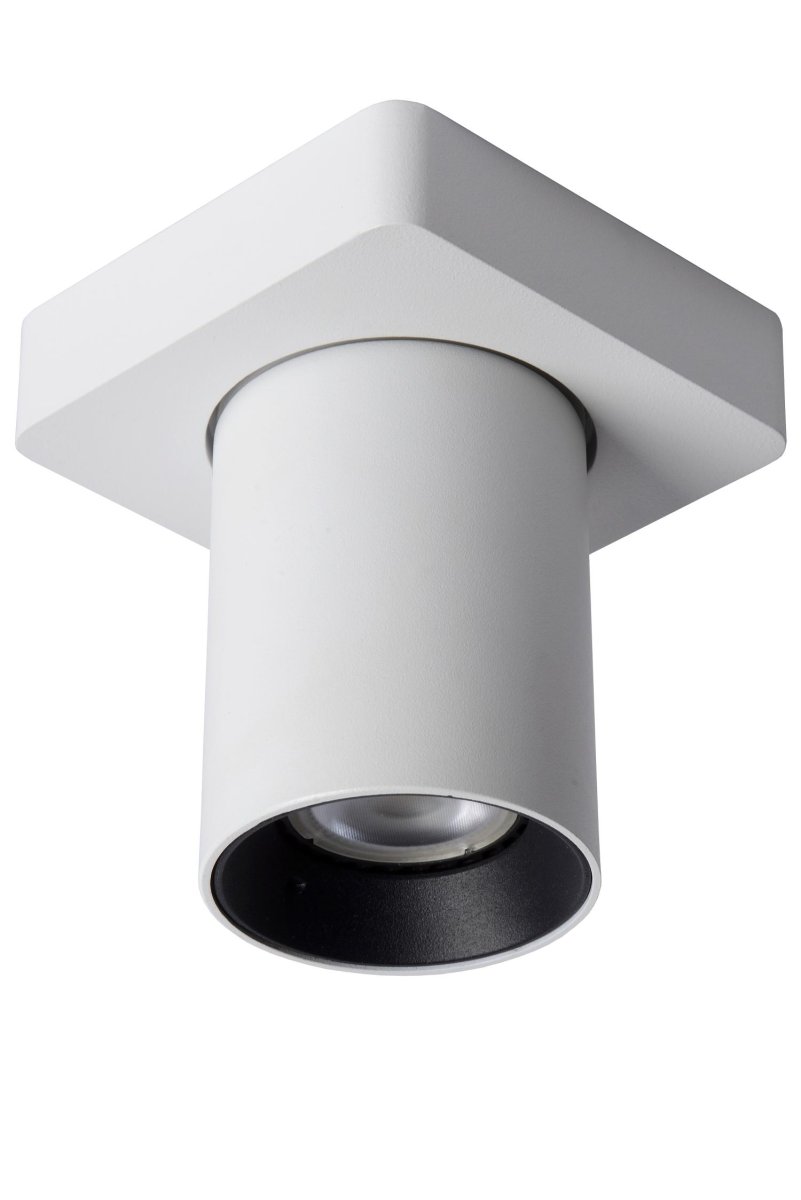 Nigel Hvit spotlight Fra Lucide - Monter Nigel i taket ditt, koble til en ekstern dimmer for justering av fargetemperatur, vri og rett rampelyset som du vil, og nyt stilig belysning.