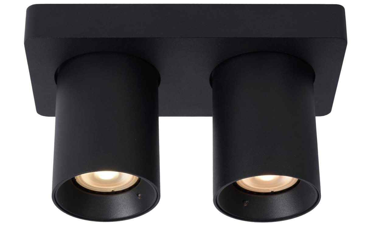 Nigel 2 Svart spotlight Fra Lucide - Monter Nigel i taket ditt, koble til en kompatibel dimmer for justering av fargetemperatur og rett lyset akkurat slik du &oslash;nsker for &aring; skape den perfekte atmosf&aelig;ren.