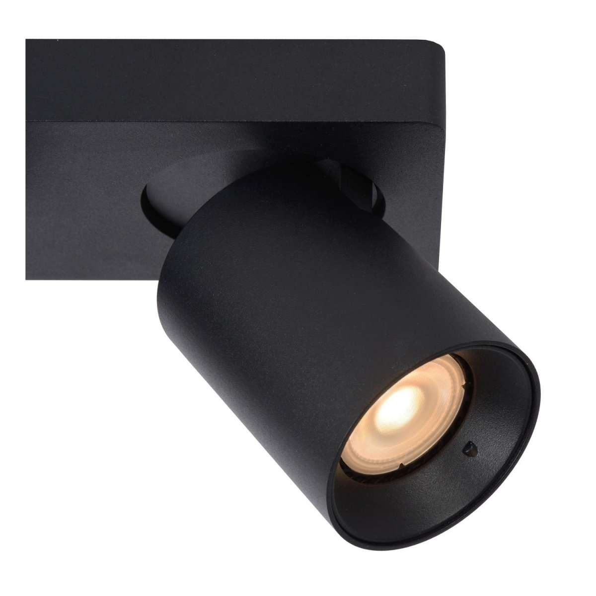 Nigel 2 Svart spotlight Fra Lucide - Monter Nigel i taket ditt, koble til en kompatibel dimmer for justering av fargetemperatur og rett lyset akkurat slik du &oslash;nsker for &aring; skape den perfekte atmosf&aelig;ren.