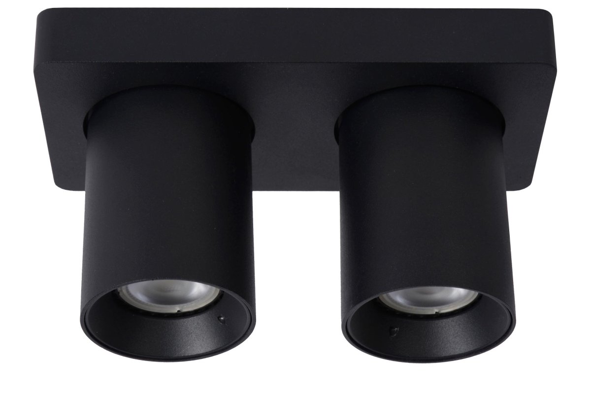 Nigel 2 Svart spotlight Fra Lucide - Monter Nigel i taket ditt, koble til en kompatibel dimmer for justering av fargetemperatur og rett lyset akkurat slik du &oslash;nsker for &aring; skape den perfekte atmosf&aelig;ren.