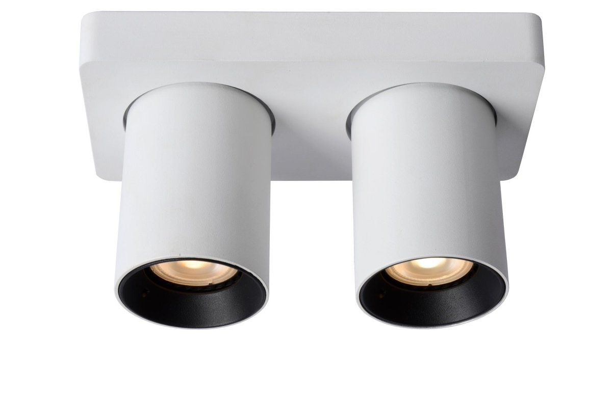 Nigel 2 Hvit spotlight Fra Lucide - Monter Nigel i taket ditt, koble til en kompatibel dimmer for justering av fargetemperatur og rett lyset akkurat slik du &oslash;nsker for &aring; skape den perfekte atmosf&aelig;ren.