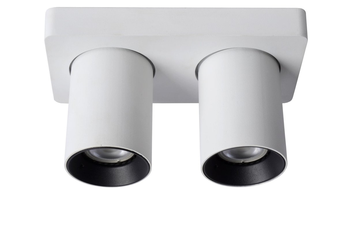 Nigel 2 Hvit spotlight Fra Lucide - Monter Nigel i taket ditt, koble til en kompatibel dimmer for justering av fargetemperatur og rett lyset akkurat slik du &oslash;nsker for &aring; skape den perfekte atmosf&aelig;ren.