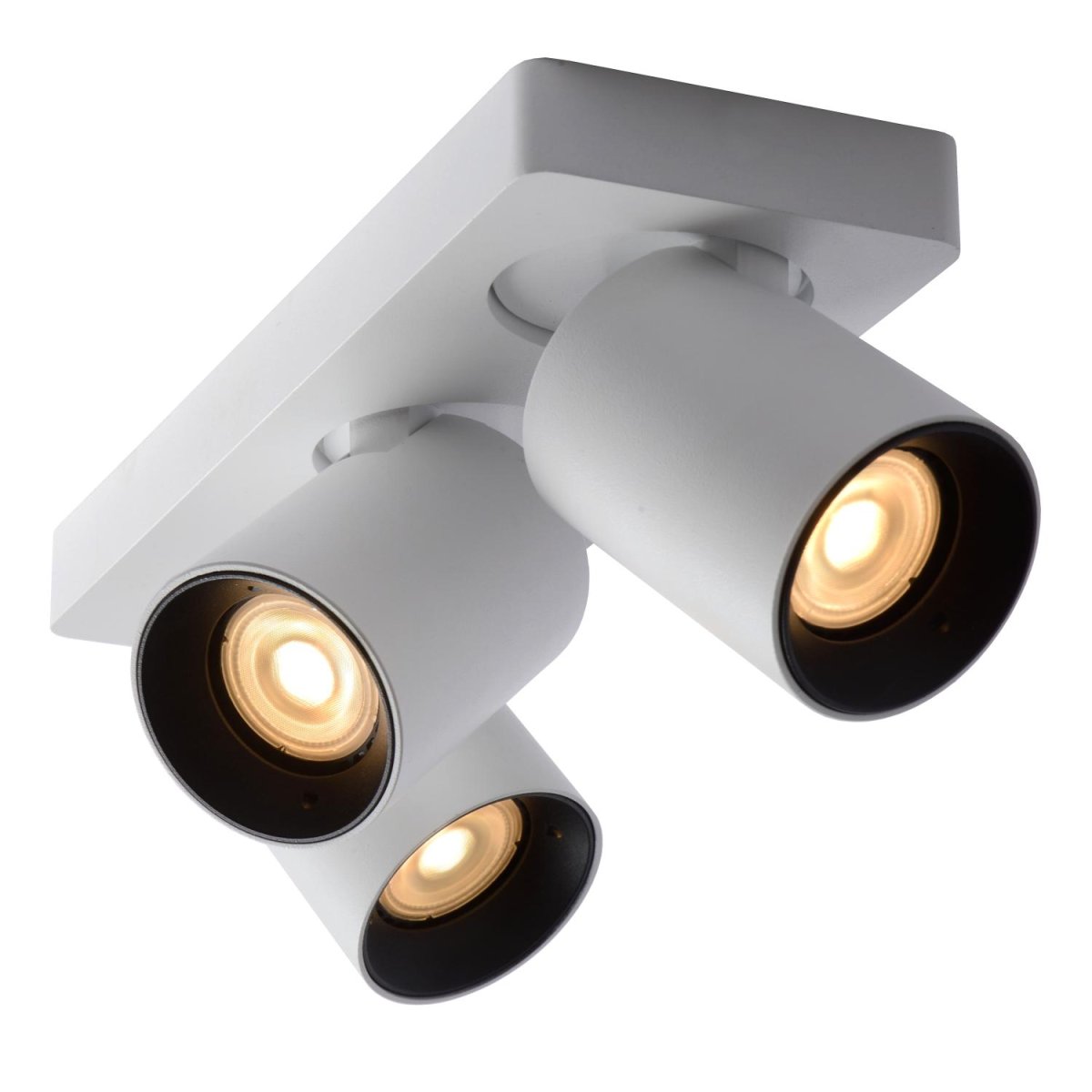 Nigel 3 Hvit spotlight Fra Lucide - Monter Nigel i taket ditt, koble til en kompatibel dimmer for justering av fargetemperatur og rett lyset akkurat slik du &oslash;nsker for &aring; skape den perfekte atmosf&aelig;ren.