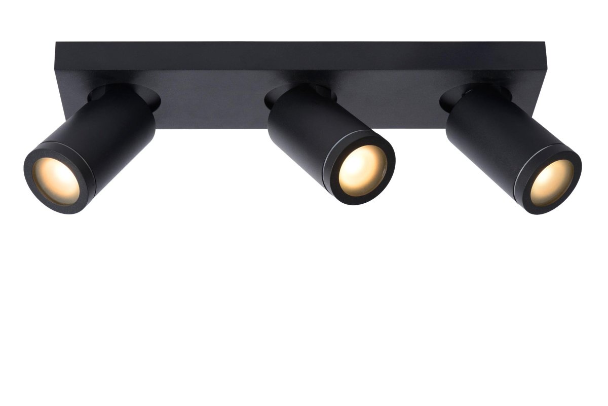 Taylor 38cm Svart baderomslampe Fra Lucide - Unike produktegenskaper:Med dim-til-varme lysp&aelig;rerDimbar til en varmere fargetemperatur (2200K-3000K)Denne lampen kan kobles til en roterende til og med E.