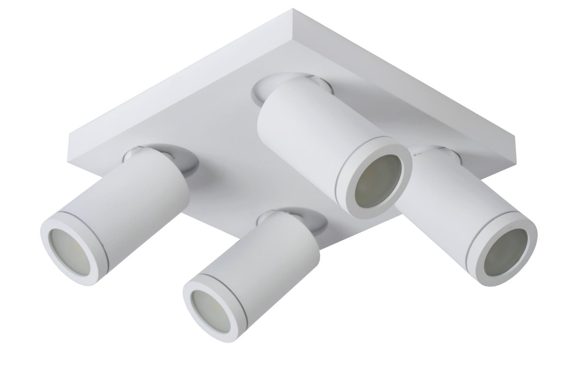 Taylor 24cm Hvit baderomslampe Fra Lucide - Unike produktegenskaper:Med dim-til-varme lysp&aelig;rerDimbar til en varmere fargetemperatur (2200K-3000K)Denne lampen kan kobles til en roterende til og med E.