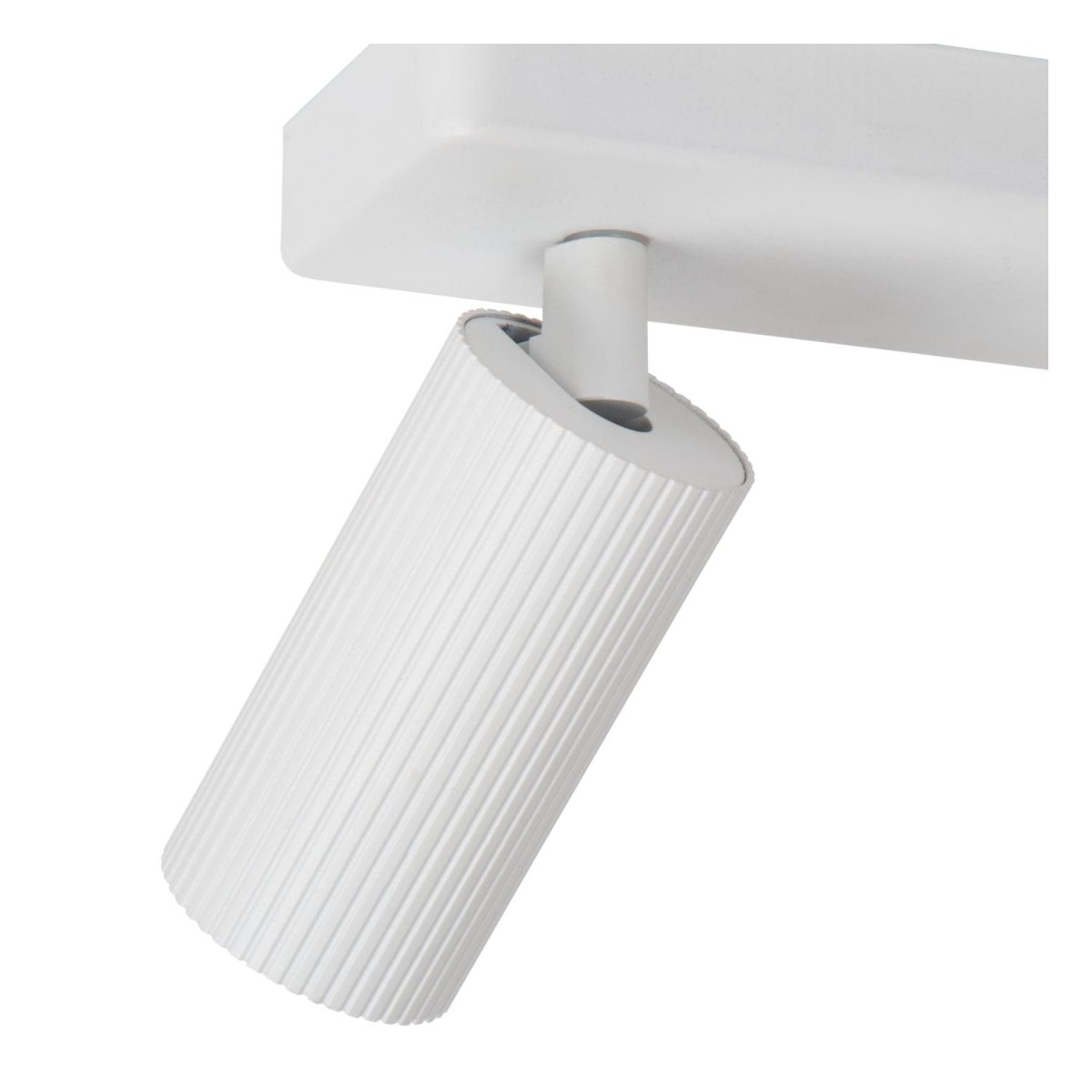 Clubs 2 Hvit spotlight Fra Lucide - Koble lampen til en dimmer for en koselig kveld ved spisebordet eller i stuen.
