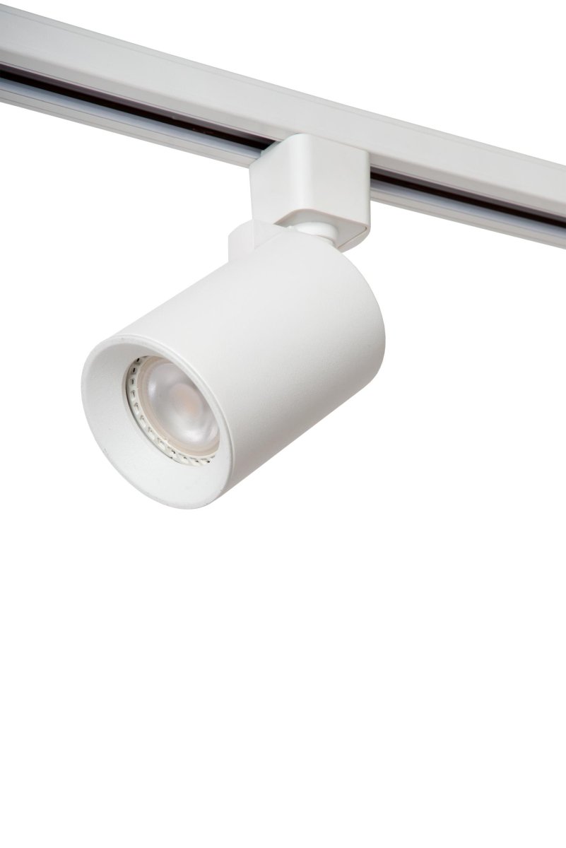 Spotlight Nigel GU10 Hvit Fra Lucide - Dette er Nigel, med sin enkle og tidløse design i en sylindrisk form, passer spotlighten perfekt inn i mange forskjellige interiører.