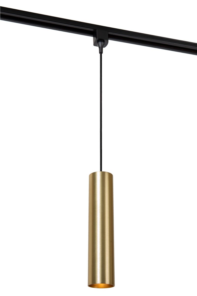 Pendellampe Floris GU10 Svart Fra Lucide - Du kan justere h&oslash;yden p&aring; lampen og enkelt koble den til en dimmer.