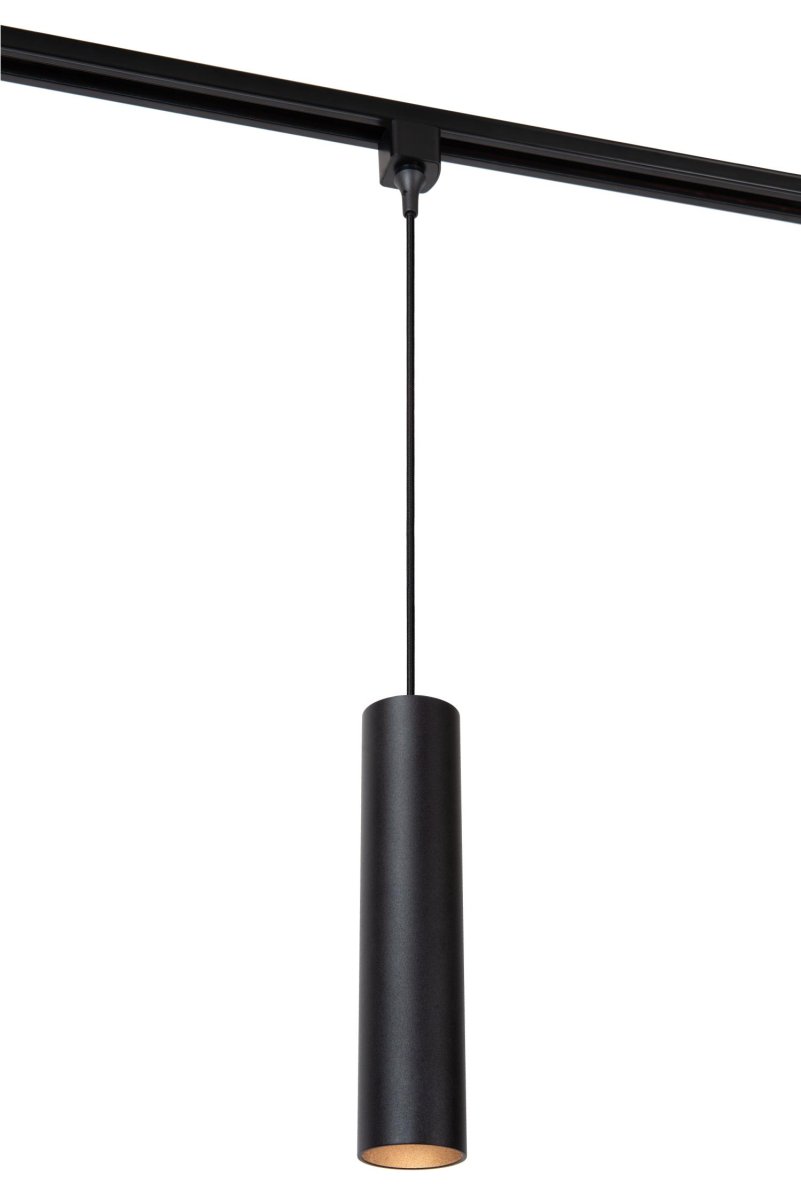 Pendellampe Floris GU10 Svart Fra Lucide - Du kan justere h&oslash;yden p&aring; lampen og enkelt koble den til en dimmer.