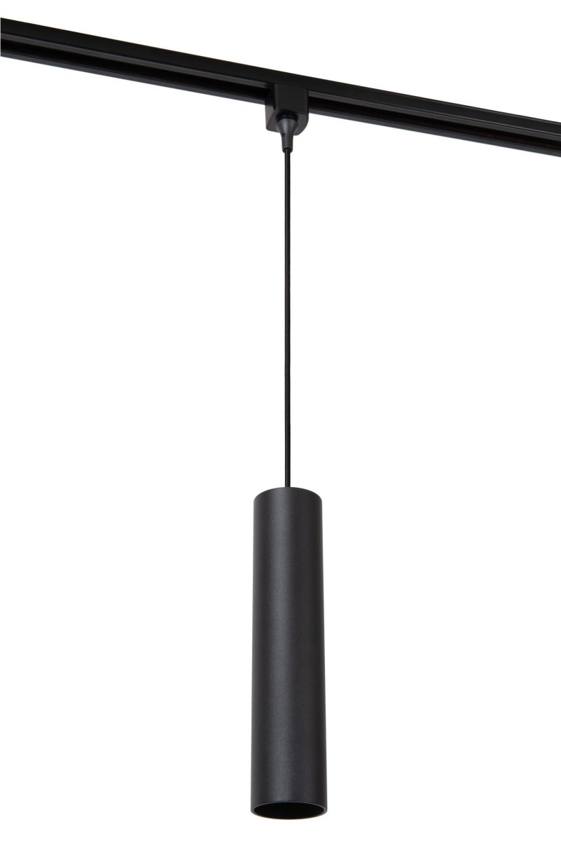 Pendellampe Floris GU10 Svart Fra Lucide - Du kan justere h&oslash;yden p&aring; lampen og enkelt koble den til en dimmer.