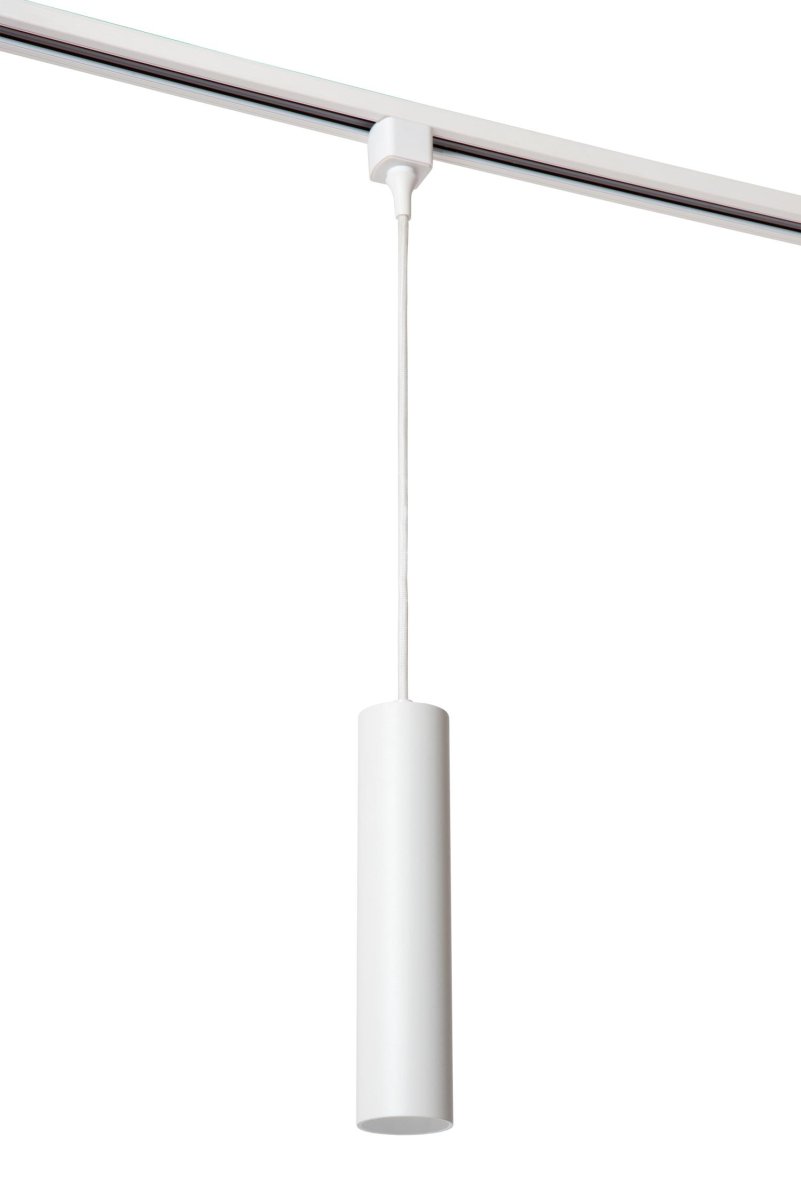 Pendellampe Floris GU10 Hvit Fra Lucide - Kombinasjonen av h&oslash;ykvalitetsaluminium og en elegant sylindrisk design gj&oslash;r denne pendelen til et sofistikert element i enhver innredning.