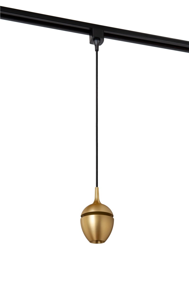 Pendellampe Preston GU10 Svart Fra Lucide - Denne aluminiumslampen kan justeres i h&oslash;yden og enkelt kobles til en ekstern dimmer.