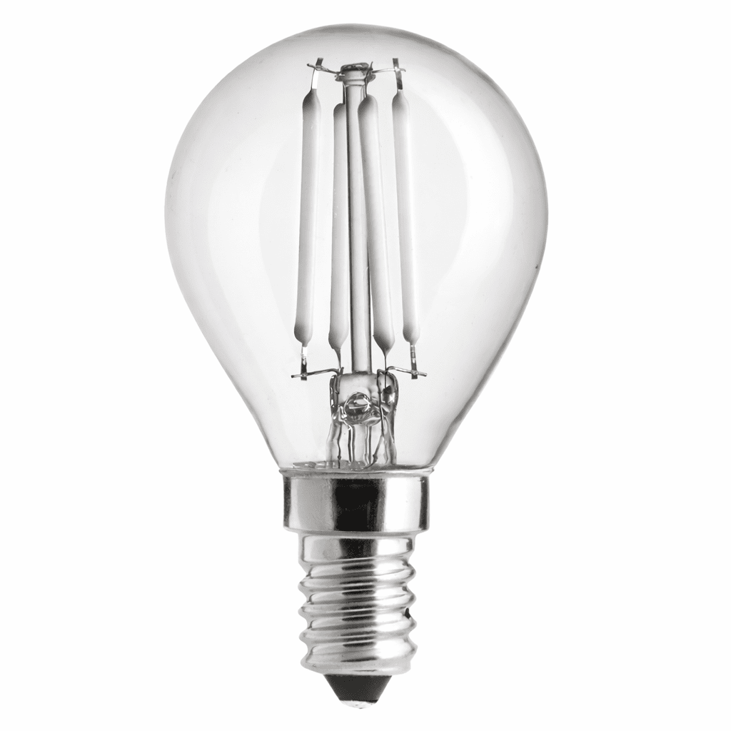 LED E14 0,8W 2700K dimbar Gjennomsiktig Fra Unison - 