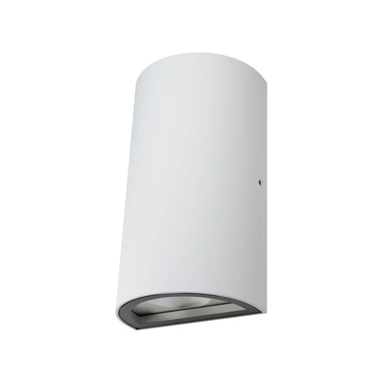 UpDown Hvit utendørslampe Fra Ledvance - UpDown &auml;r en stilren och modern v&auml;gglampa som skapar en effektfull ljusspridning b&aring;de upp&aring;t och ned&aring;t.