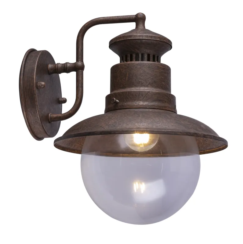 Stella Rust utendørslampe Fra Globo Lighting - Kombinera stil och funktion med Stella och skapa en inbjudande atmosf&auml;r runt ditt hem!