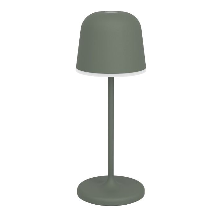 Mannera 20cm Grønn bærbar Fra Eglo - Den lades enkelt med den medf&oslash;lgende USB-kabelen, noe som gj&oslash;r den enkel &aring; ta med hvor som helst &ndash; uansett om du er p&aring; terrassen, i hagen eller p&aring; piknik.