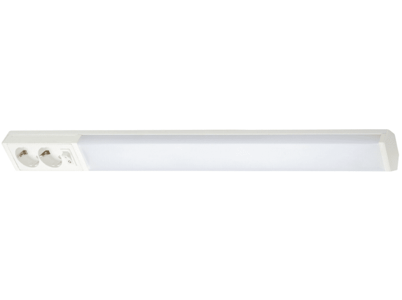 Handy Stikkontakt 75cm Hvit Fra Airam - Handy er en popul&aelig;r arbeidsplass-/benkelampe som er ment som generell belysning i kj&oslash;kken, vaskerom og vaskerom.