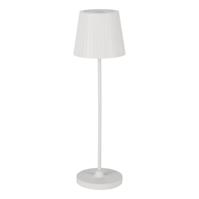 Cabozo 37cm Hvit bærbar Fra Eglo - Lampen har en berøringsdimmer for enkel lysstyring og er IP44-klassifisert for beskyttelse mot sprut.
