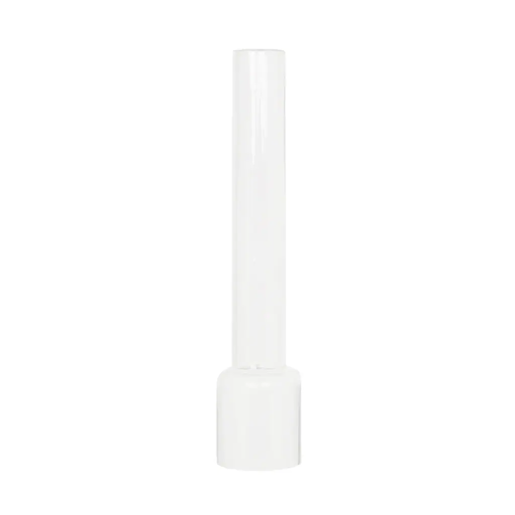 Lamp chimney Gjennomsiktig Fra Strömshaga - 40-42 mm i diameter, st&oslash;rrelsen kan variere, men passer uansett Str&ouml;shagas&nbsp;parafinlamper i serien Rak Large, Majken Large og Majken Mellan, Linn&eacute; Stor og Elisabeth Kvadrat.