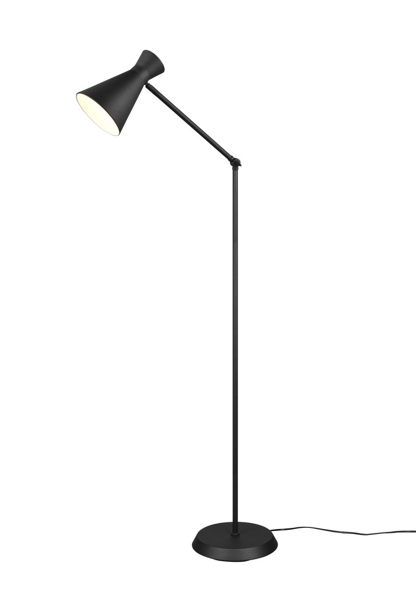 Enzo Svart gulvlampe Fra Trio Lighting - 
