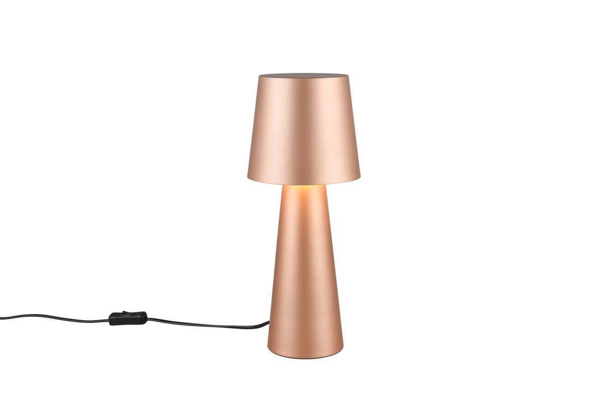 Nubian 40cm Kaffe bordlampe Fra Trio Lighting - 