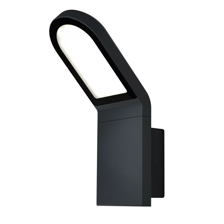 Wall Mørk grå Fra Ledvance - Med sin stilrena design och effektiva funktionalitet &auml;r Wall det perfekta valet f&ouml;r att b&aring;de belysa och s&auml;kerst&auml;lla ditt utomhusomr&aring;de.