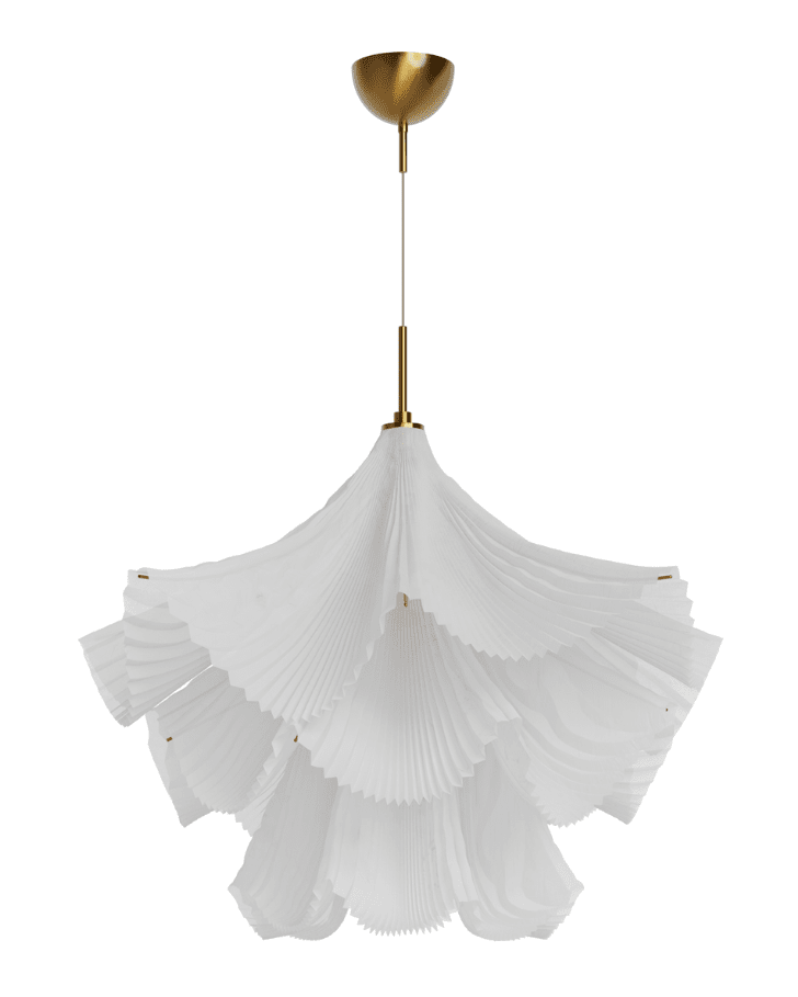 Juliette Ø75 Hvit Taklampe Fra By Rydéns - Takket v&aelig;re sin unike form og elegante detaljer er Juliette et utmerket valg for de som &oslash;nsker en taklampe som b&aring;de er vakker og gir den rette f&oslash;lelsen i rommet.