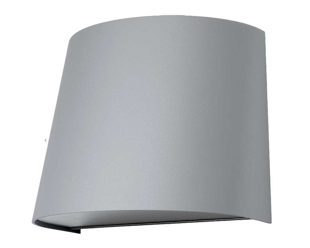 Maxi Grå utendørslampe Fra Westal - Armaturen er utstyrt med GU10-sokkel og baksiden har to; innganger og utganger samt en hurtigkoblingsklemme.