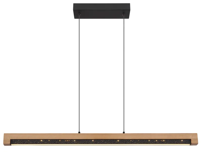 Starla 85cm Natur Taklampe Fra Globo Lighting - Skapa en stilfull och harmonisk ljuss&auml;ttning i ditt hem med denna moderna taklampa och njut av ett st&auml;mningsfullt sken i dina rum.