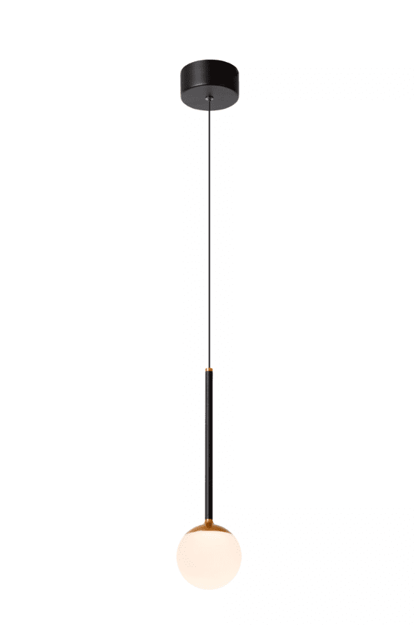 Calina Ø10 Svart Taklampe Fra Lucide - Den høye og lave designen gjør den enkel å tilpasse til ulike rom og behov.