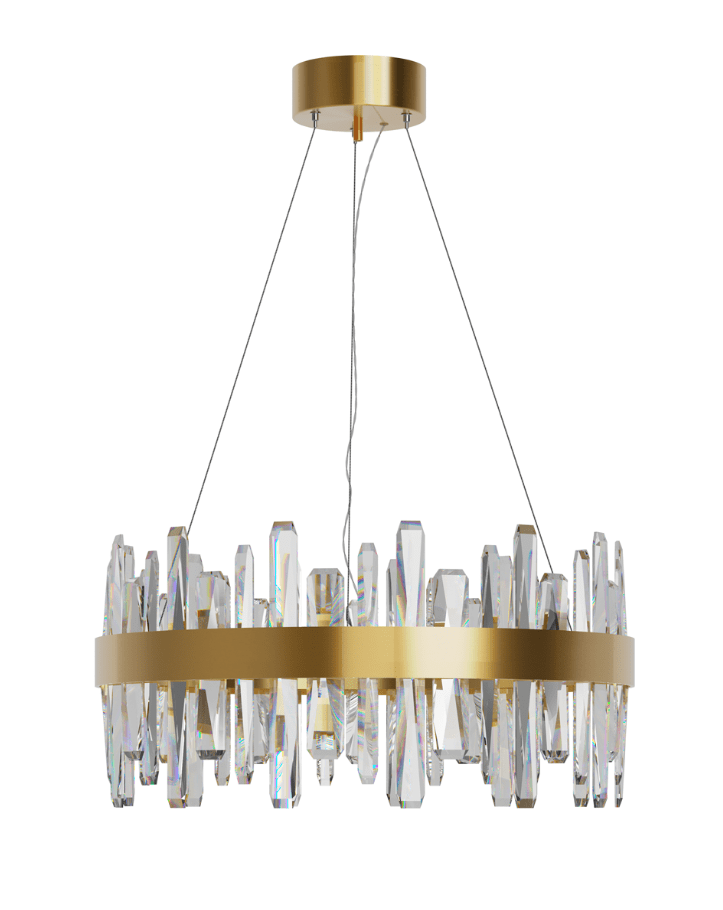 Triumph Ø60 Messing Taklampe Fra By Rydéns - Den er et skikkelig blikkfang og gir rommet en luksuri&oslash;s f&oslash;lelse, perfekt for de som &oslash;nsker &aring; l&oslash;fte interi&oslash;ret med noe unikt og smakfullt.