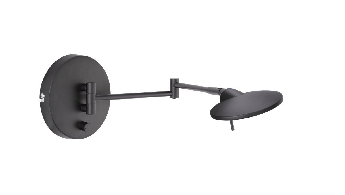 Kazan 55cm Svart vegglampe Fra Trio Lighting - 
