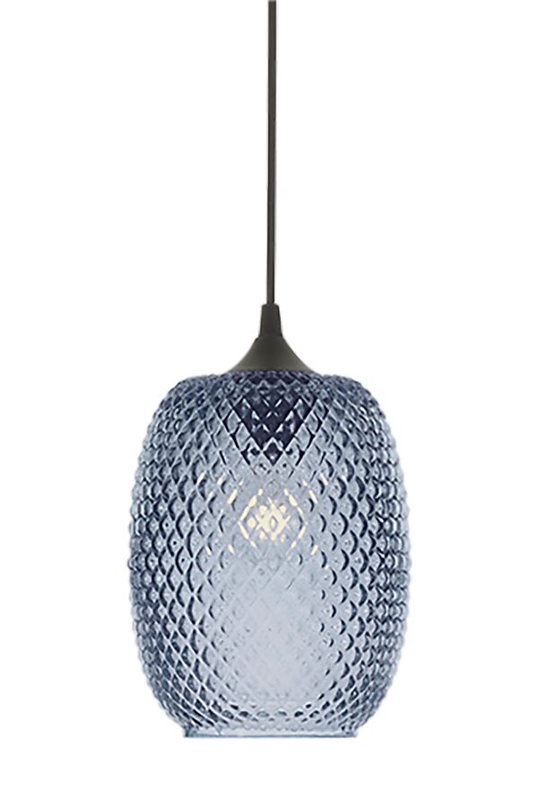 Cornelia Ø16 Blå Taklampe Fra Aneta Lighting - Lampen sprer et behagelig lys, noe som gjør CORNELIA til et vakkert og funksjonelt tillegg til interiøret ditt.