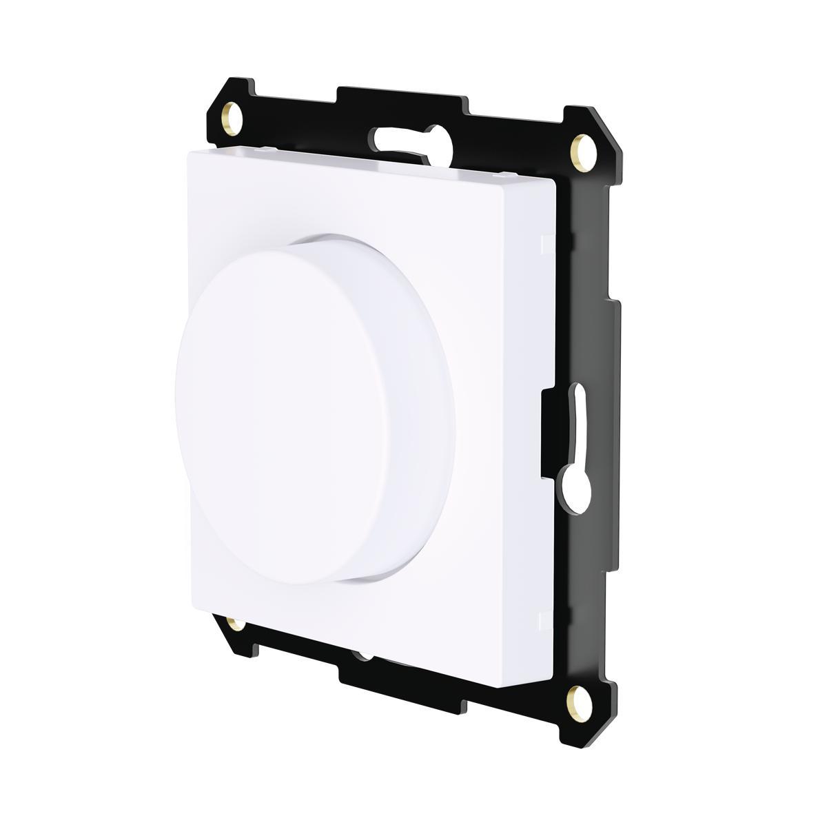 Trådløs vrider WRT-01-S Hvit Fra Plejd - WRT-01 monteres enkelt utenfor en standard enhetsboks eller med dobbeltsidig tape eller skruer.