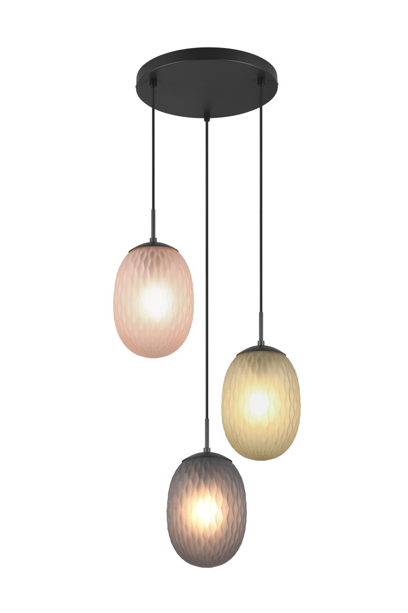 Facette Ø43 Flerfarget Taklampe Fra Trio Lighting - 