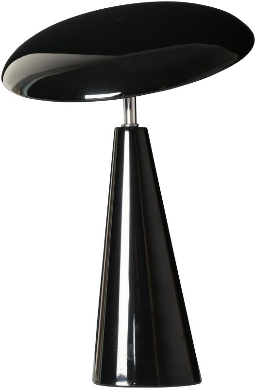 Audrey 33cm Svart bærbar Fra Eja - Den integrerte LED-belysningen gir et behagelig lys, og lampen er dimbar for enkelt å skape den rette atmosfæren i rommet.