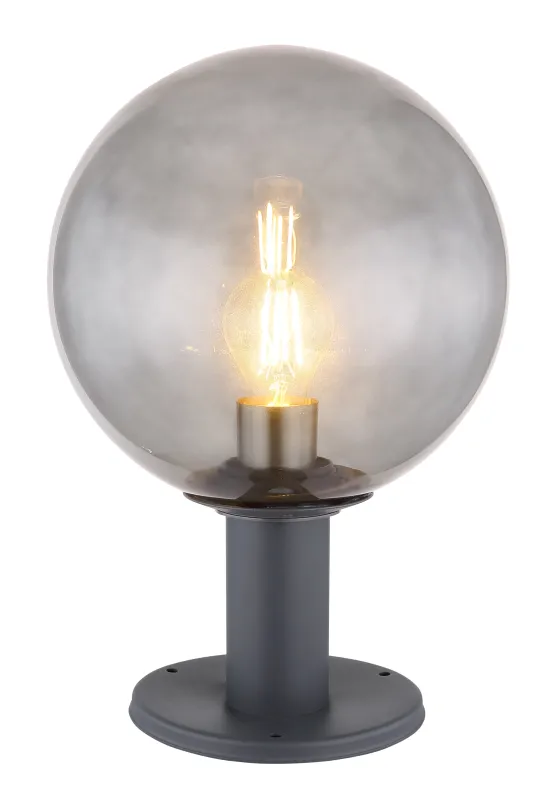 Hedwig 50cm Antrasitt Fra Globo Lighting - Kombiner med flere lamper i Hedwig-serien for enhetlig og moderne utend&oslash;rsbelysning.