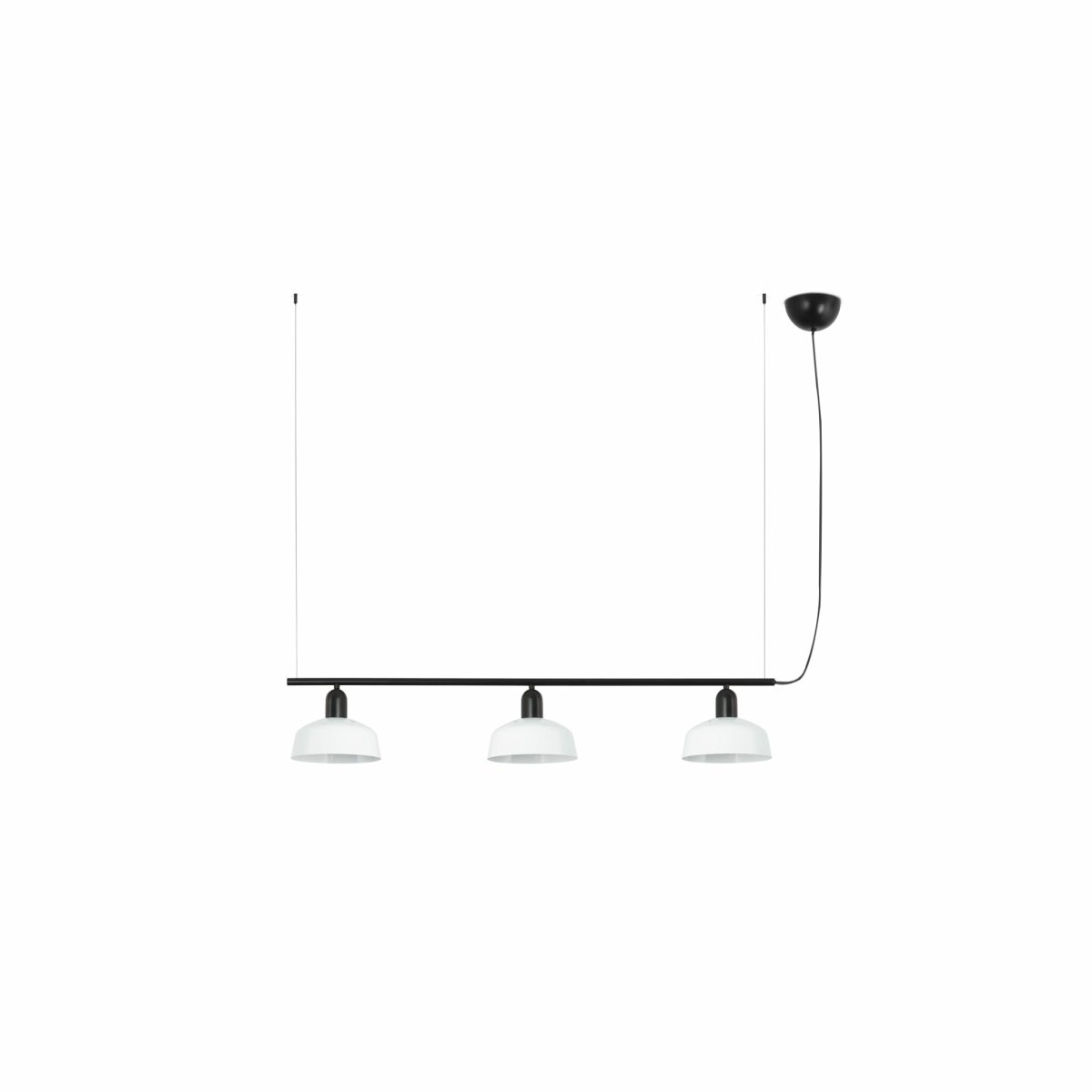 Tatawin 100cm Hvit Taklampe Fra Faro Barcelona - En unik og uttrykksfull taklampe som kombinerer kulturell form med moderne design &ndash; perfekt som en i&oslash;ynefallende detalj i alt fra kj&oslash;kken til stue.