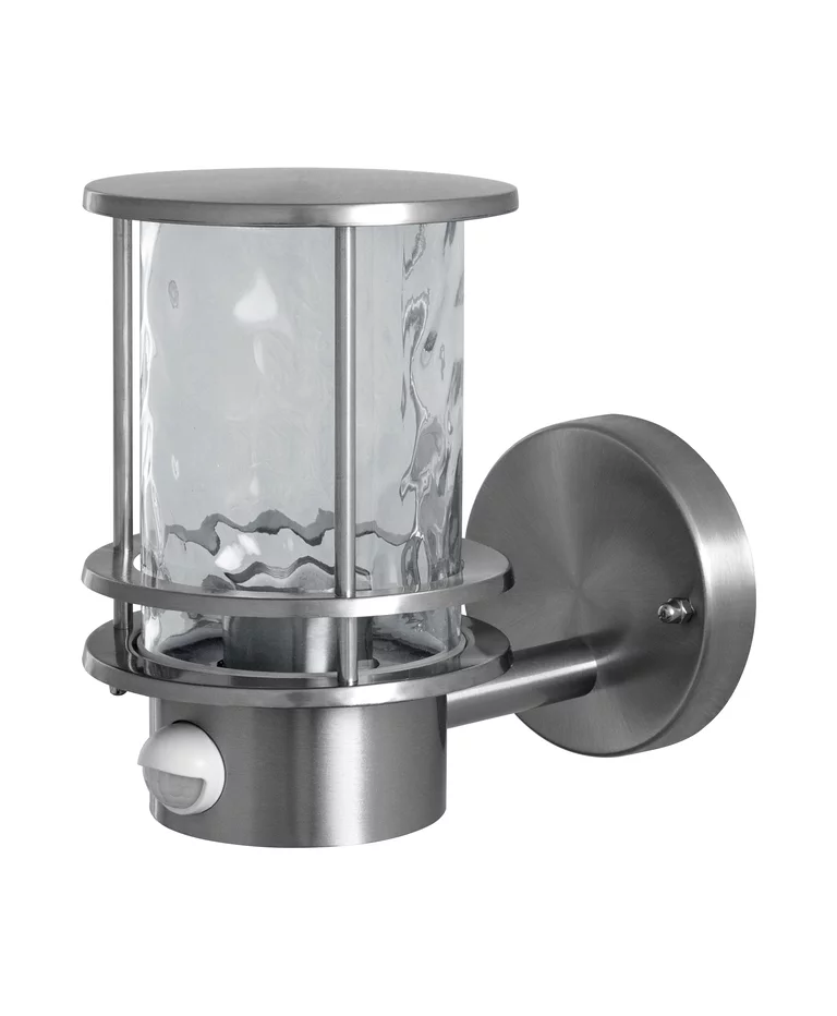 Post Sensor Rustfritt stål utendørslampe Fra Ledvance - Laget av rustfritt st&aring;l med en klar glasskuppel i en hamret finish, gir den et vakkert lysspill og skaper en innbydende atmosf&aelig;re.