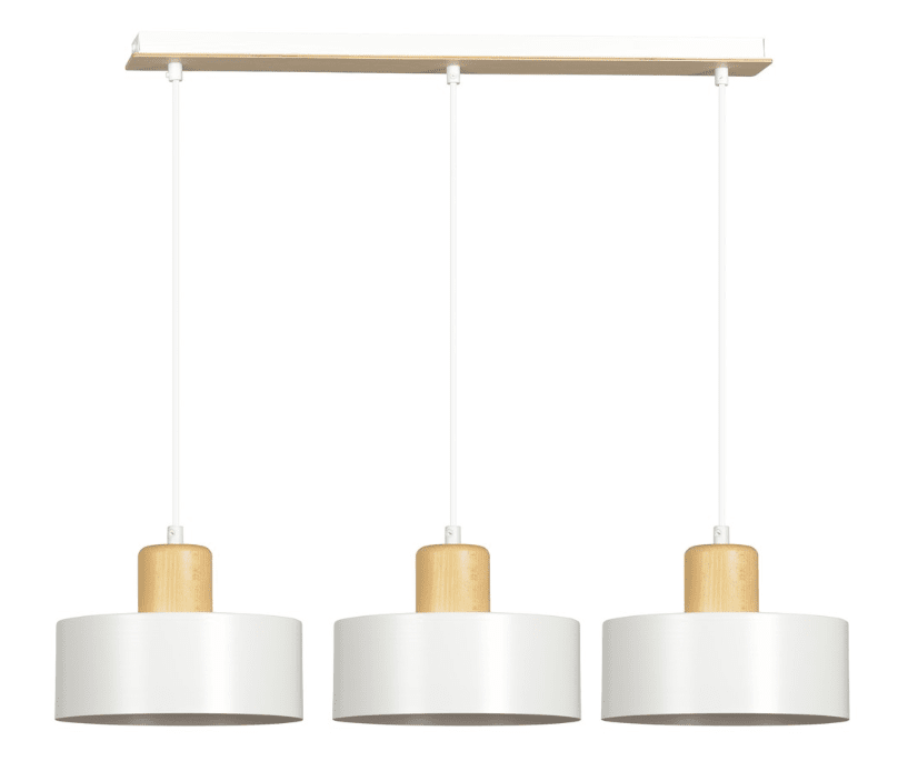 Torin 80cm Hvit Taklampe Fra Emibig Lighting - Torin er en moderne serie taklamper med enkel form og stilig design &ndash; en modell som passer inn i nesten alle typer interi&oslash;r.