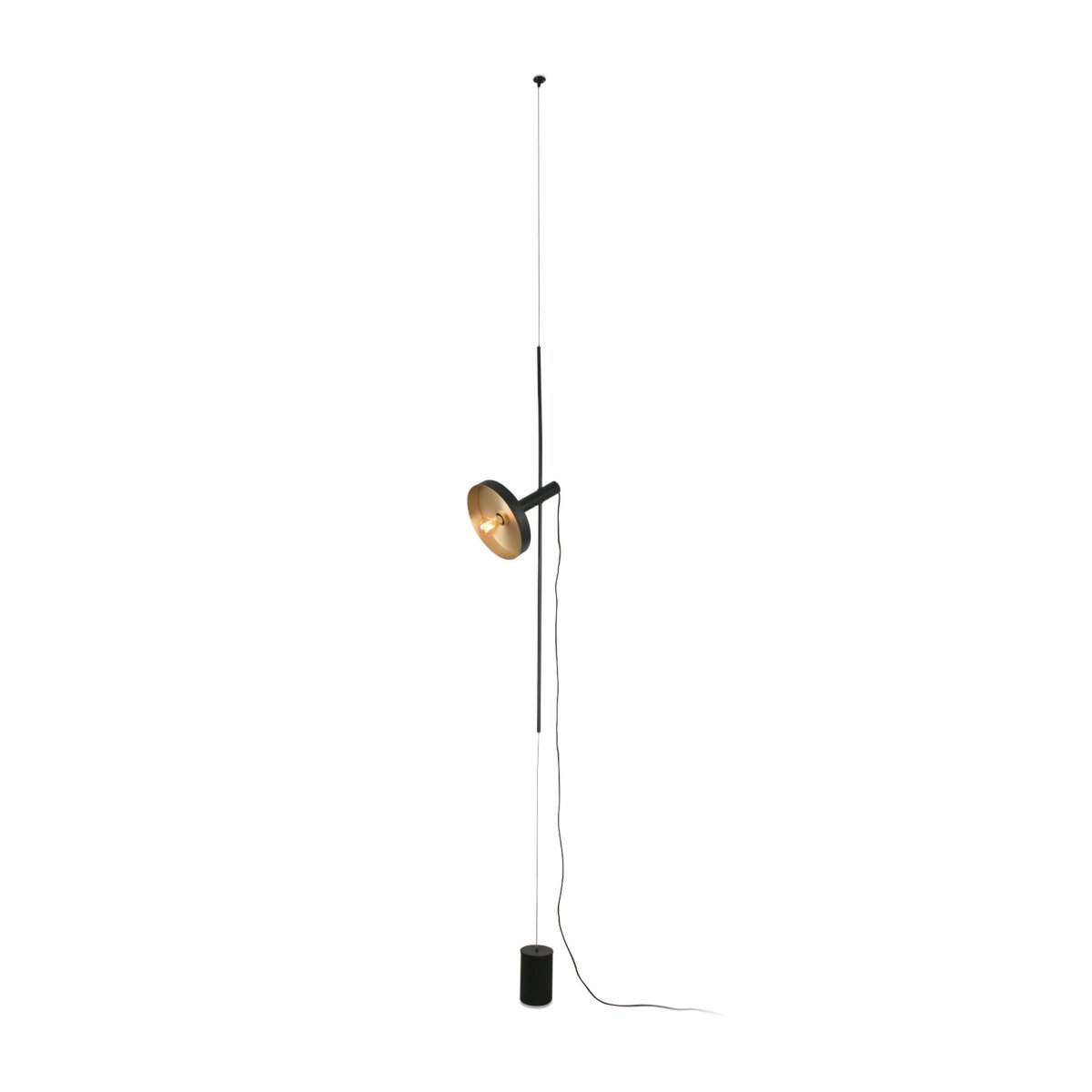 Whizz 120cm Svart Taklampe Fra Faro Barcelona - Whizz er ideell &aring; kombinere med en dekorativ gl&oslash;delampe for &aring; fremheve uttrykket og skape stemningsfull belysning med fokus p&aring; design.