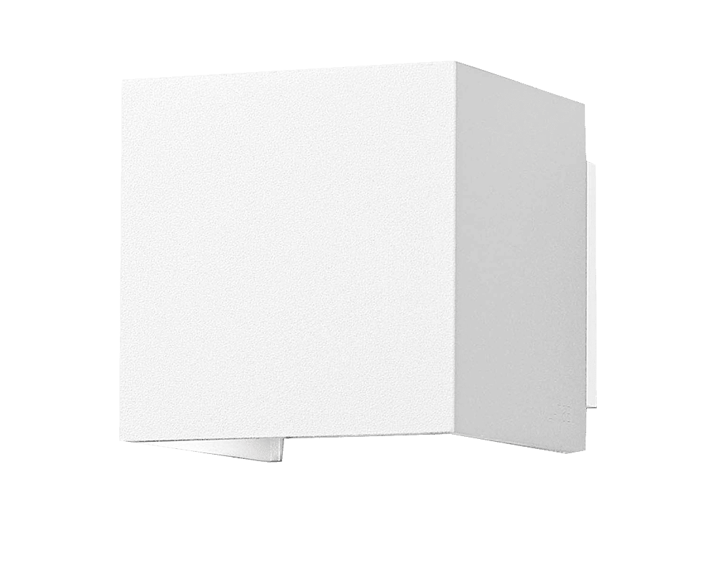 Illusion Box Hvit utendørslampe Fra Westal - Egnet for både innendørs og utendørs bruk (IP54-klassifisert) og passer perfekt i både private og offentlige miljøer.