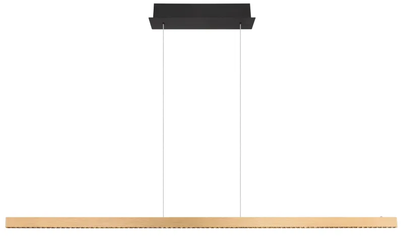 Dentsy 150cm Kopper Taklampe Fra Globo Lighting - Med den smidiga touchknappen f&ouml;r av/p&aring; och den stegl&ouml;sa touchdimmern kan du enkelt justera ljusstyrkan efter &ouml;nskem&aring;l.