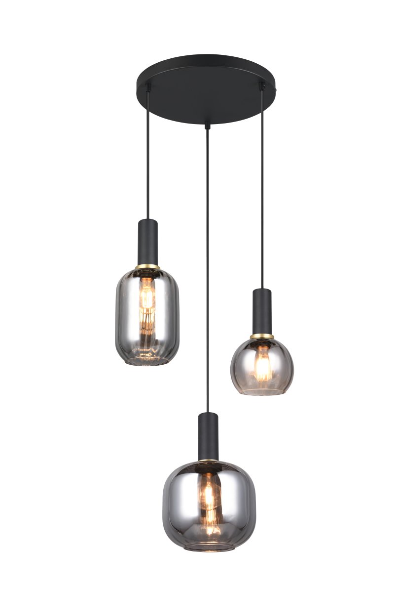 Diva Ø30 Røykgrå Taklampe Fra Trio Lighting - 