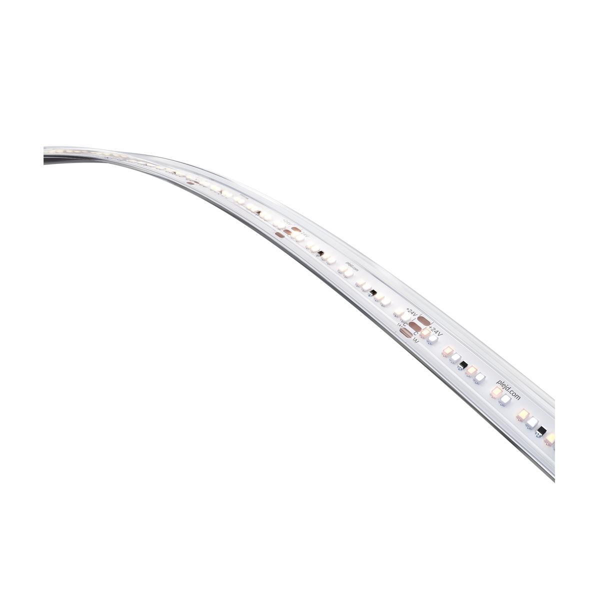 LED-strip LST-01-4M Fra Plejd - LED-stripen kan installeres med den medf&oslash;lgende dobbeltsidige tapen i profiler som er minst 13 mm brede.