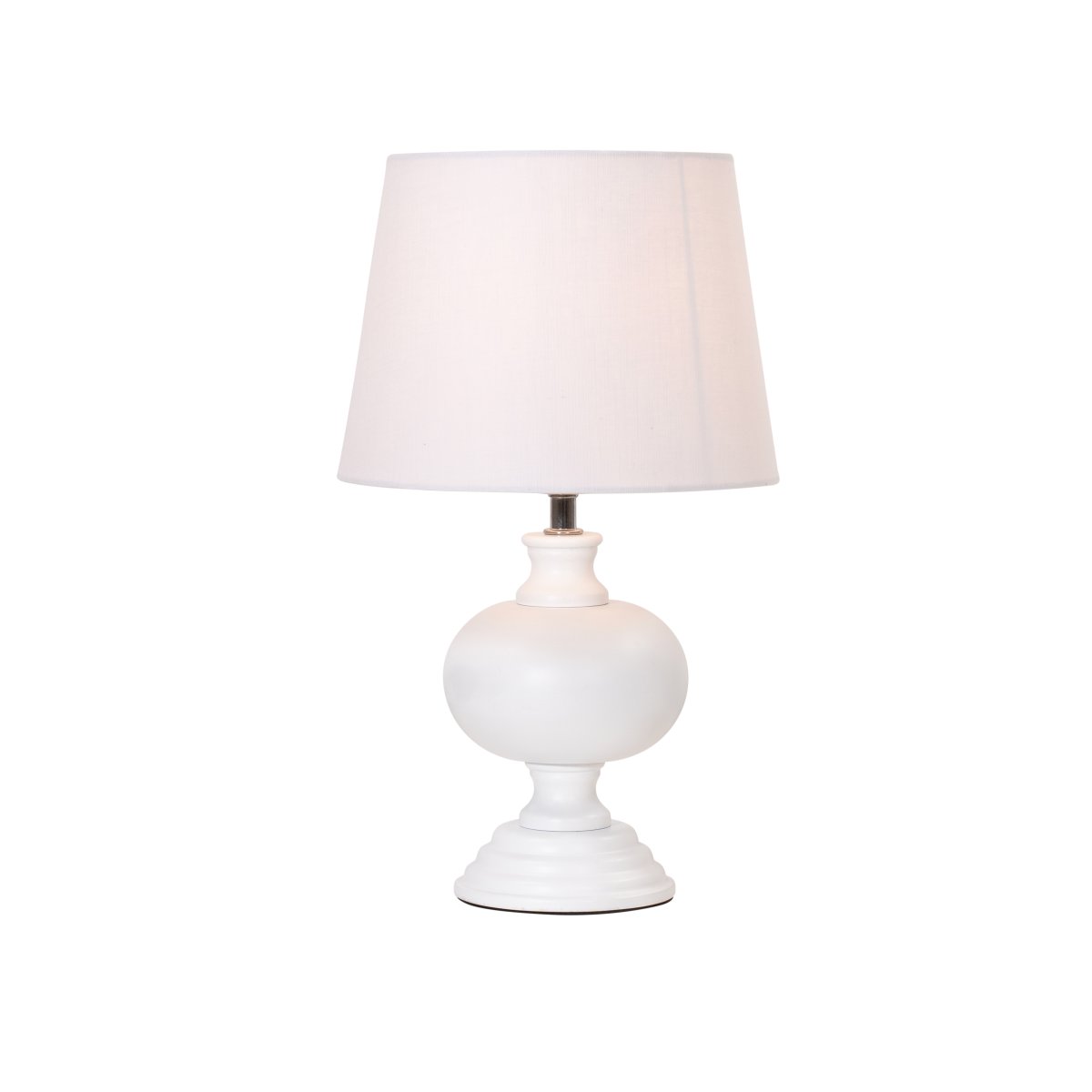 Karl 37cm Hvit bordlampe Fra Pixie Design - 