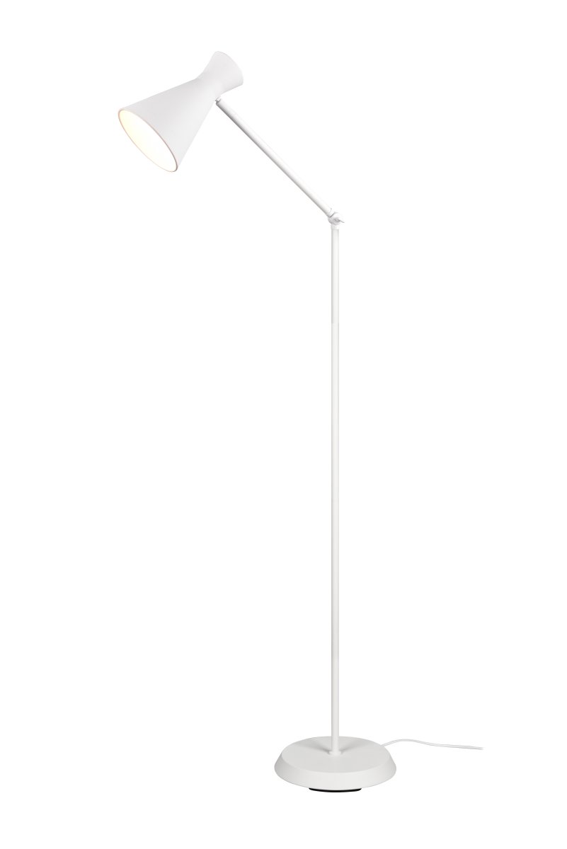 Enzo Hvit gulvlampe Fra Trio Lighting - 