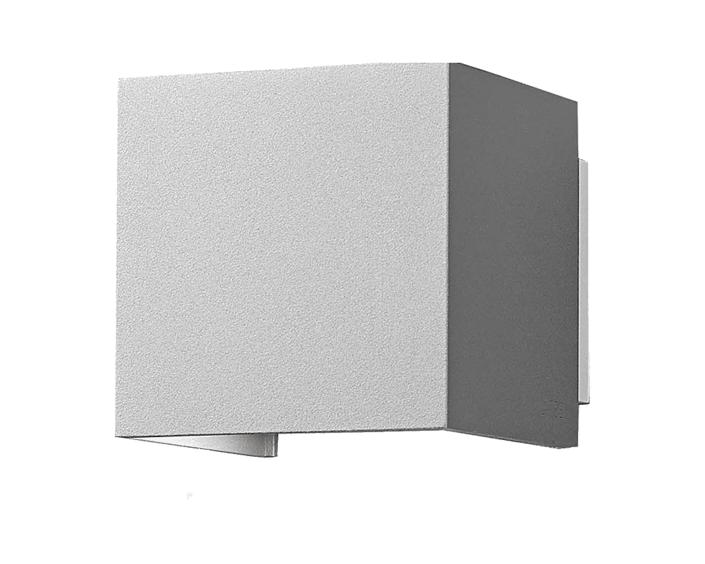 Illusion Box Grå utendørslampe Fra Westal - Egnet for både innendørs og utendørs bruk (IP54-klassifisert) og passer perfekt i både private og offentlige miljøer.